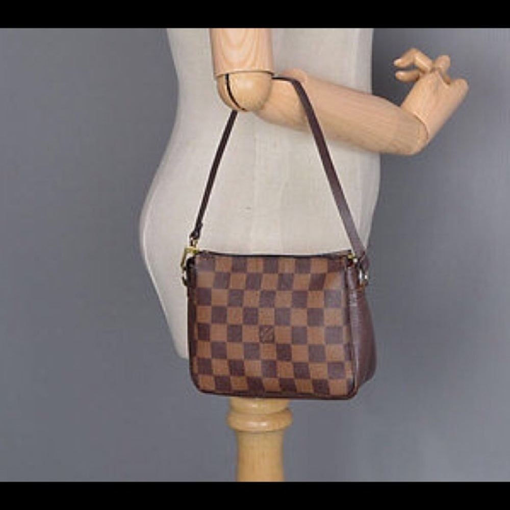 Auth. LV Damier ebene trouser